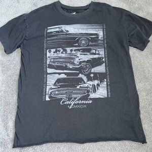 Hollister Graphic Tee Cars XS